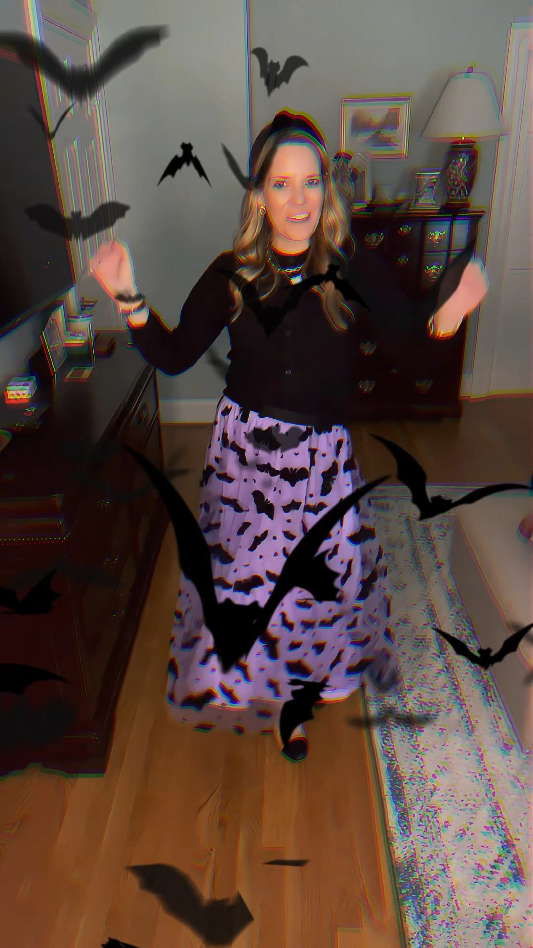 Spooky season, but make it chic ✨ I paired my classic Free Assembly black cardigan from Walmart with the most fun statement piece: a CHICWISH purple pumpkin + bat print tulle skirt. It’s playful yet elegant—perfect for Halloween parties, school events, or even just adding a little festive flair to everyday style.

To keep it polished, I added the Lele Sadoughi Jet Velvet Knotted Headband and chic Walmart block heel slingbacks. The look is accessorized with my favorite Melinda Maria jewelry layers—the Lil Frankie Chain Necklace, XL You Have My Heart Necklace, and bracelet stacks that sparkle against the whimsical skirt. I finished it with chunky Amazon gold earrings and the timeless Abbott Lyon Two Tone Pearl Link Nueva watch for a classic touch.

This outfit brings together festive holiday fun with polished, preppy elegance 🎃✨

#HalloweenOutfit #HolidayStyle #ChicWishFinds #WalmartFashion #AmazonFashion #PreppyStyle #MelindaMaria #PREPPYREBEL


#LTKOver40 #LTKFindsUnder50 #LTKFindsUnder100

#LTKFindsUnder100 #LTKFindsUnder50 #LTKShoeCrush

#LTKFindsUnder100 #LTKFindsUnder50 #LTKOver40