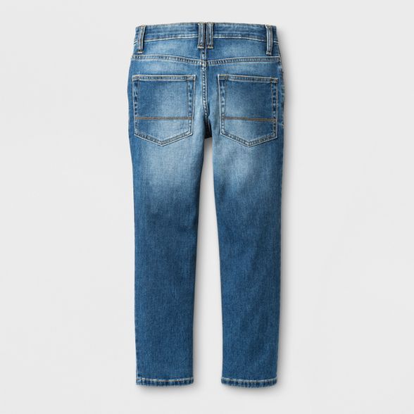 Boys' Stretch Skinny Fit Jeans - Cat & Jack™ Medium Wash | Target