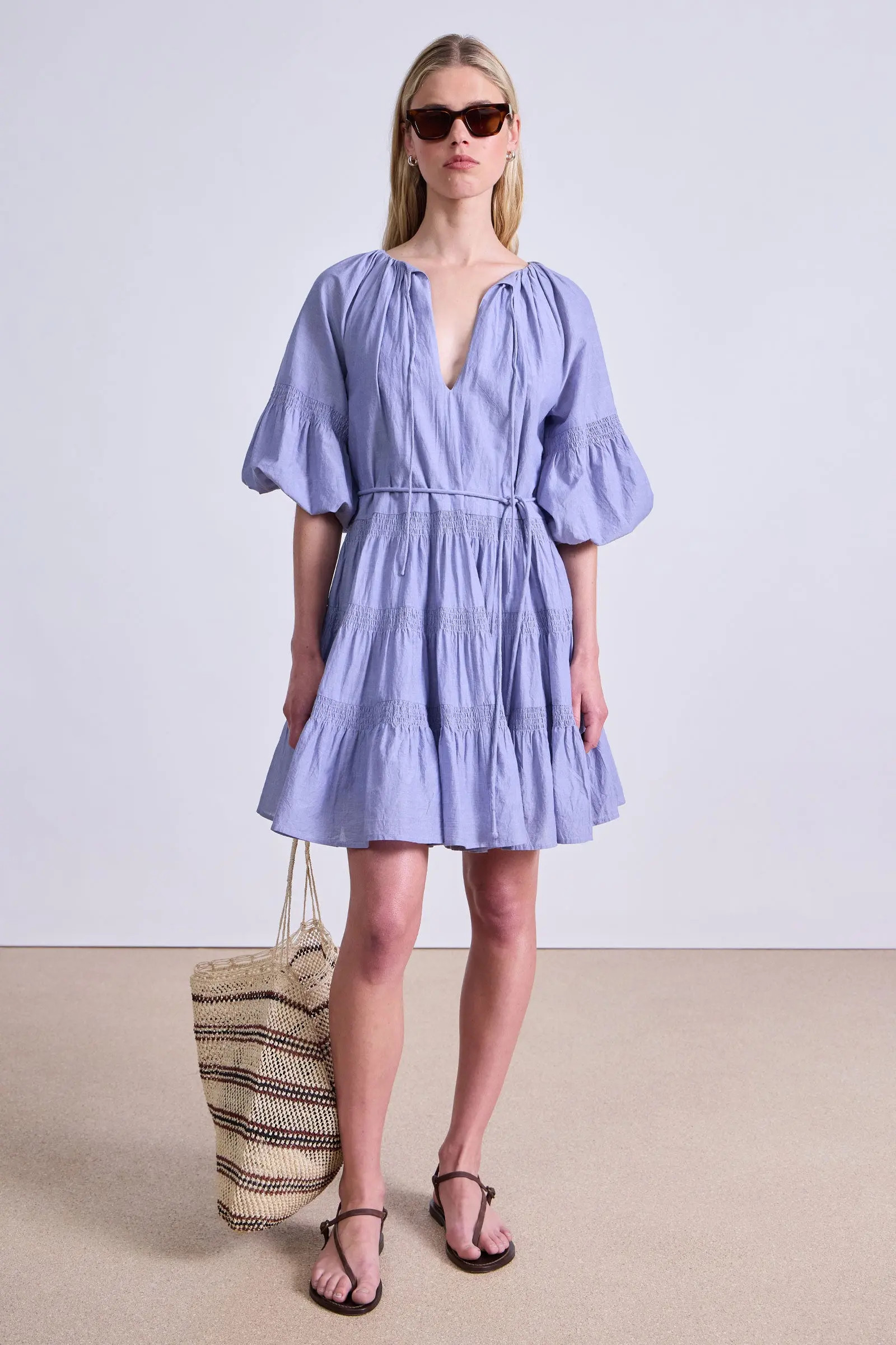 Cefalu Mini Dress | Apiece Apart | Apiece Apart