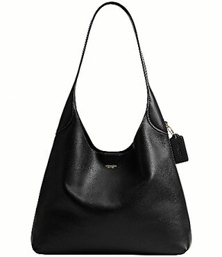 COACH Brooklyn Hobo Shoulder Bag 34 - Black | Dillard's