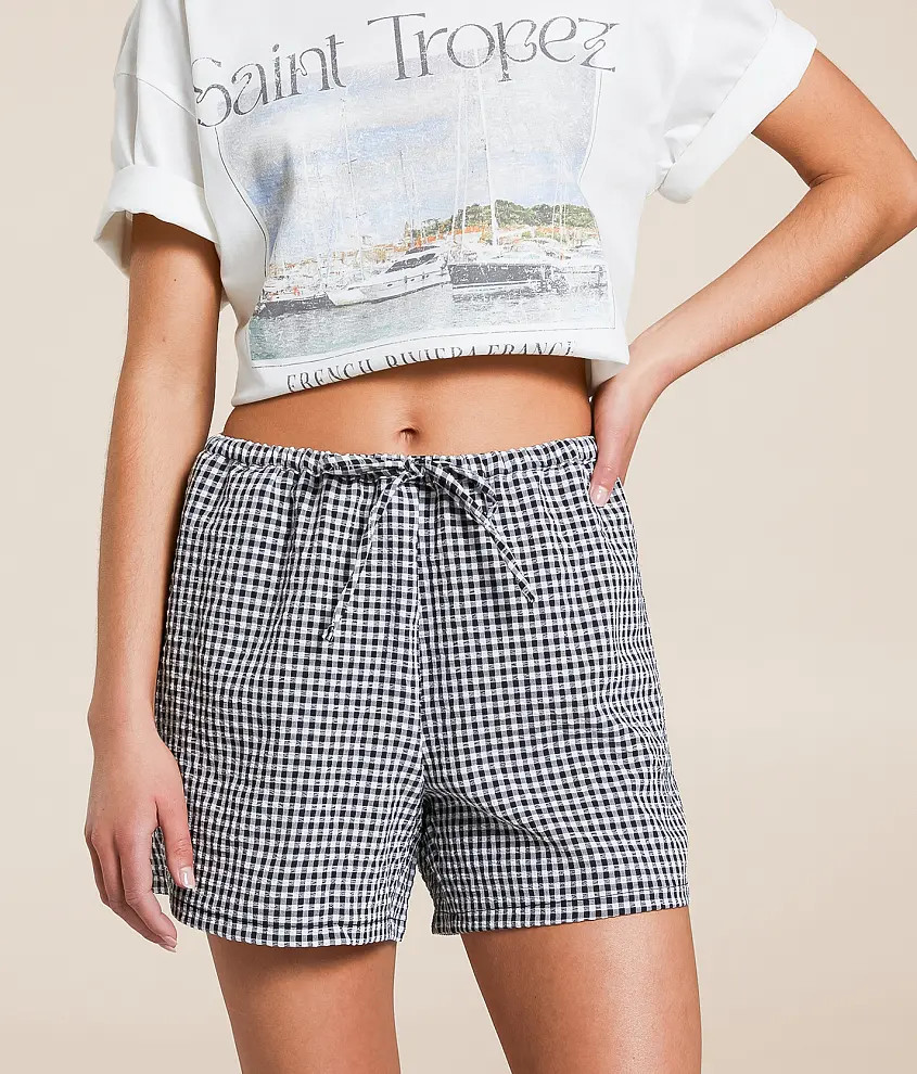 Gingham Stretch Boxer Short | Buckle