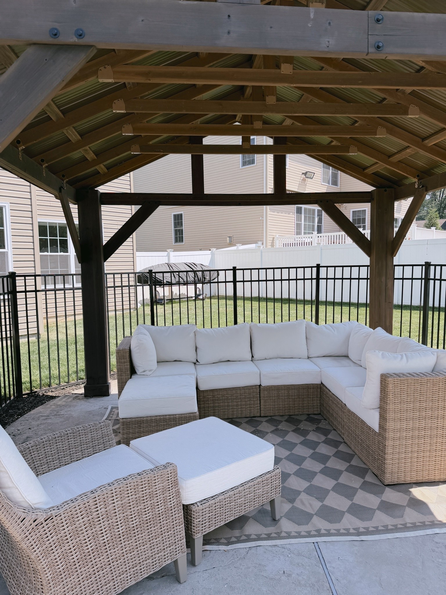 Our outdoor patio set! I’m obsessed.. and it’s on sale for Memorial Day!

#LTKHome #LTKSeasonal #LTKSaleAlert