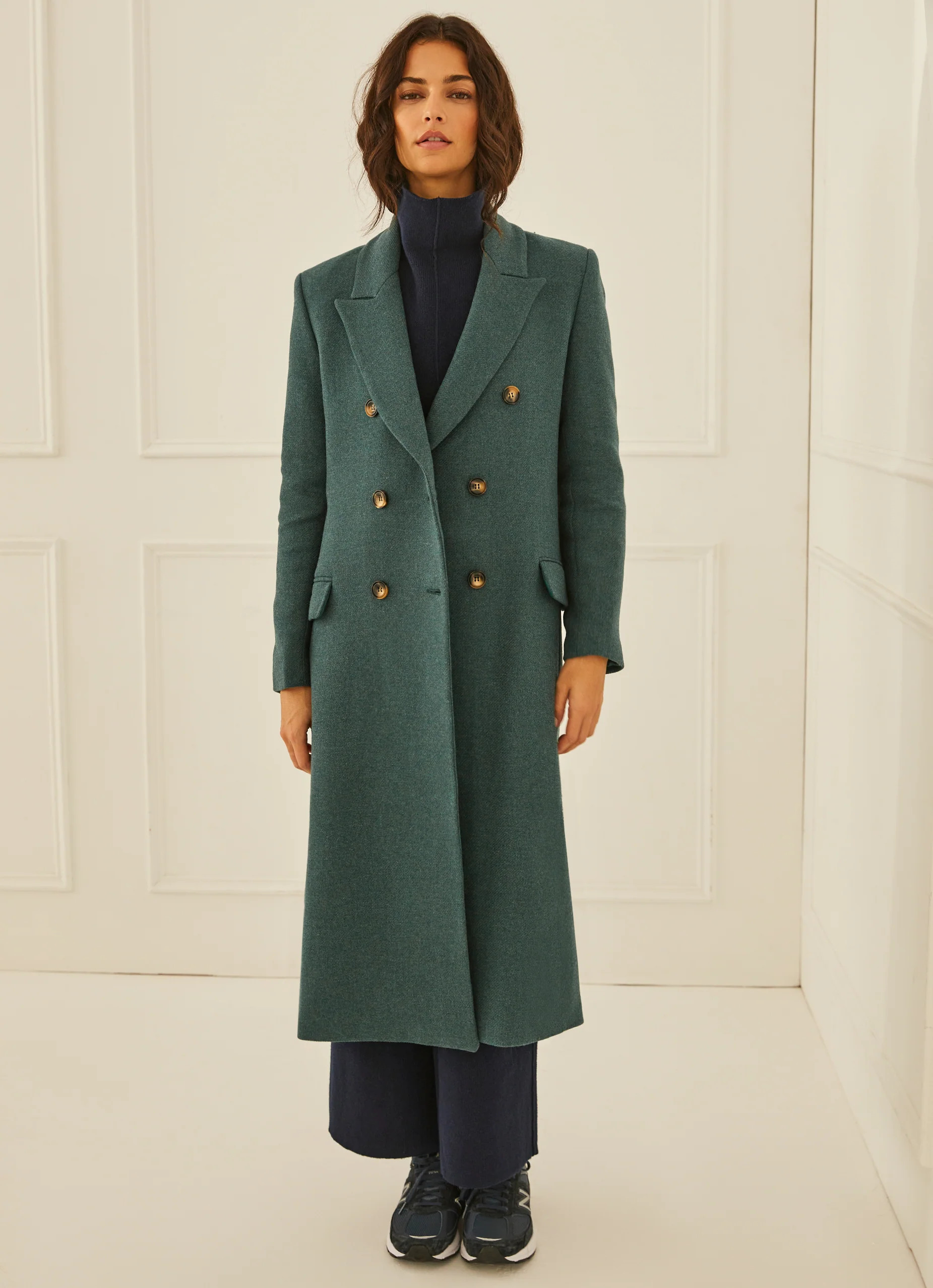 Double Breasted Coat | Something Navy