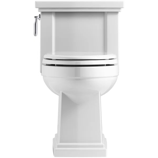 Tresham™ 1.28 GPF Water Efficient Elongated One-Piece toilet (Seat Included) | Wayfair North America