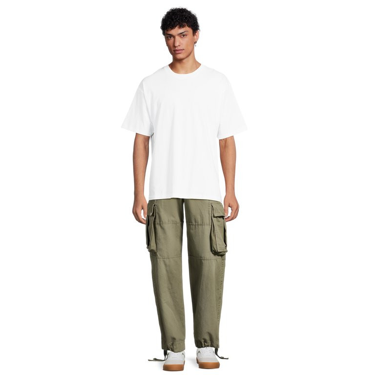 No Boundaries Men's Wide Cargo Pants, Sizes 28-42 | Walmart (US)