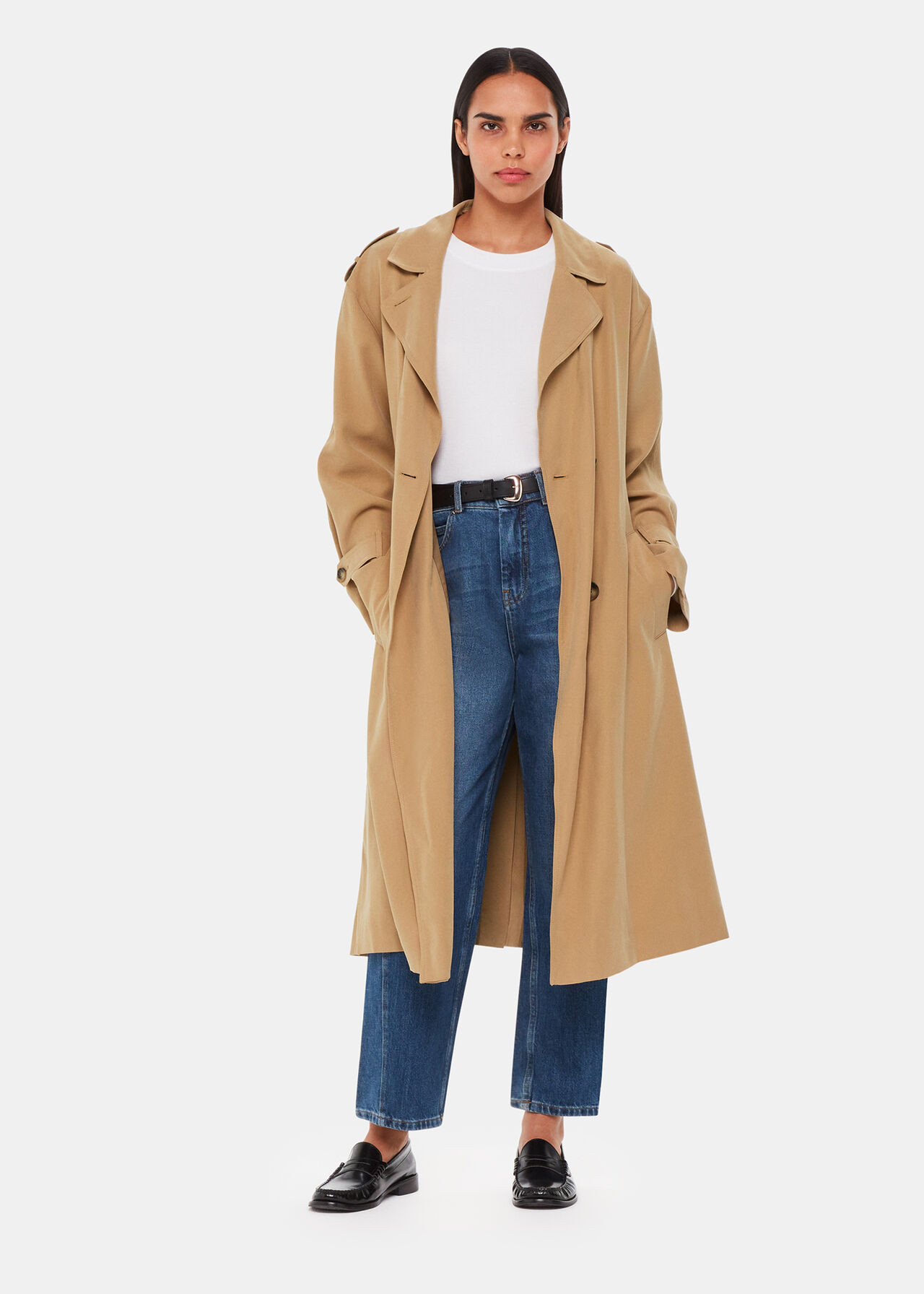 Riley Trench Coat | Whistles