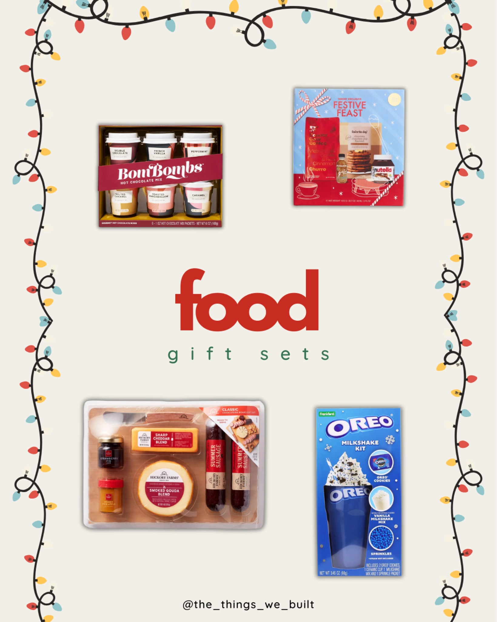 Easy gifting! Fun food gift sets for those that are difficult to shop for!
#HolidayShopping #FoodGiftSets

#LTKGiftGuide #LTKFindsUnder50