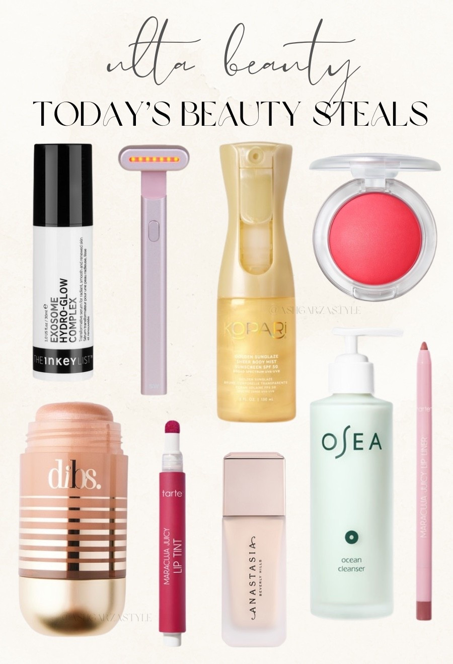 Ulta Beauty today's beauty steals 🙌🏻🙌🏻

Beauty steals, skincare, make up, beauty wand, blush, foundation, lip tint, highlighter 

#LTKBeauty #LTKselfcare #LTKspring