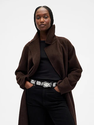 Leather Snake Print Belt | Gap (US)