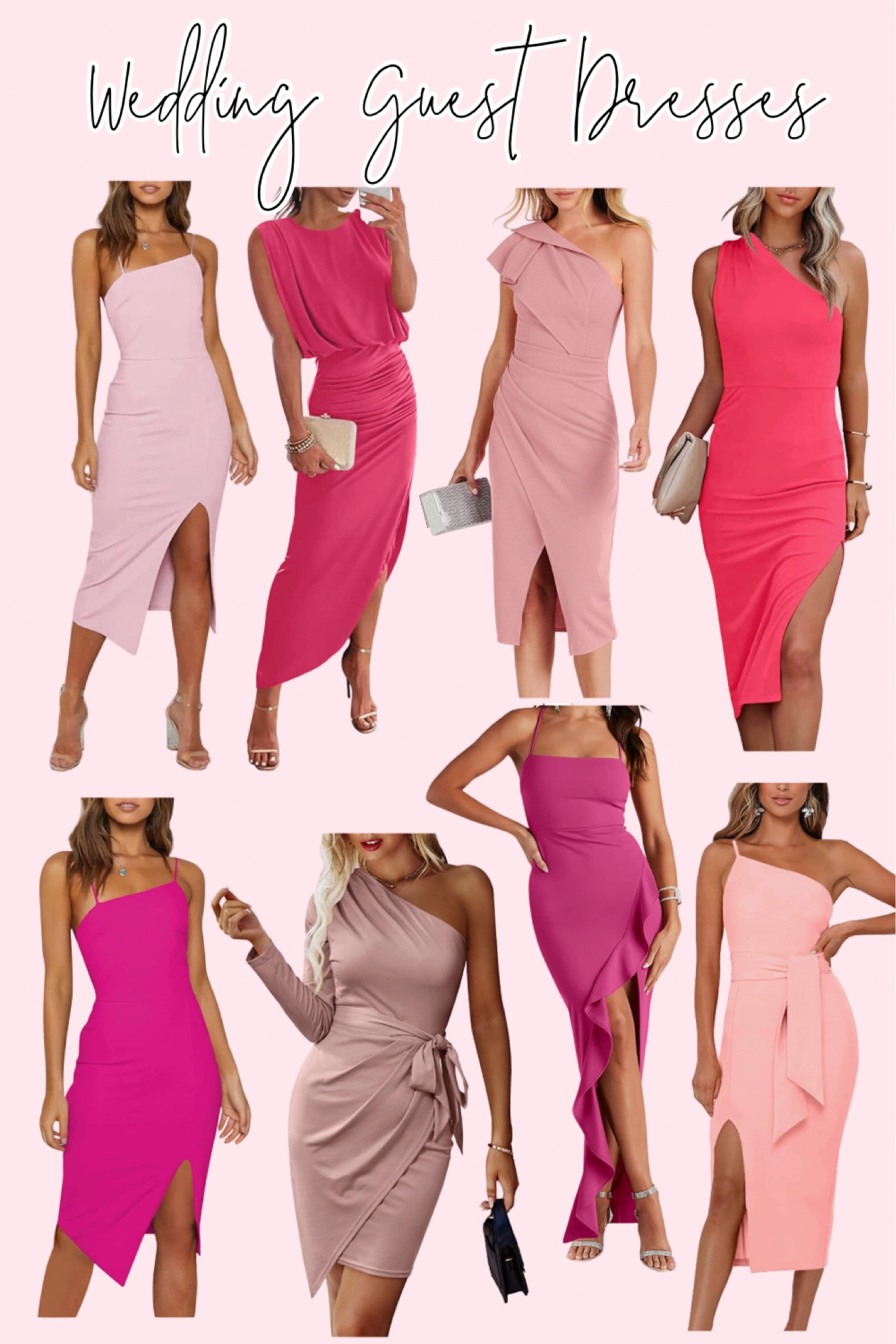 Wedding guest dress / wedding guest dresses / wedding dresses / pink wedding guest dresses / amazon wedding guest dresses / amazon fashion finds / amazon dresses 

#LTKwedding