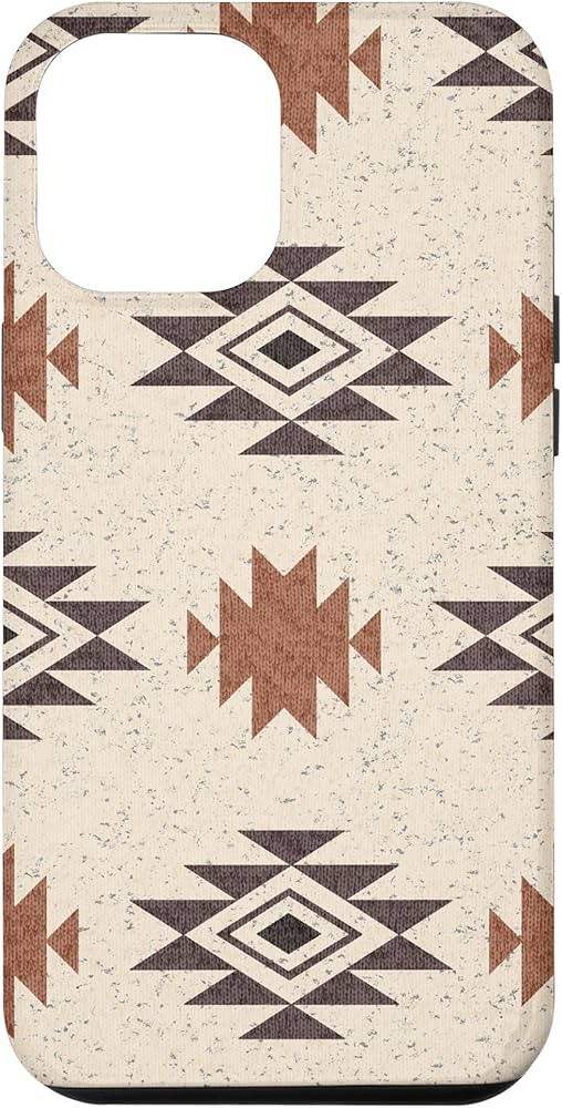 iPhone 15 Pro Max Western Boho Aztec Pattern Country Southern Chic Rustic Case | Amazon (US)