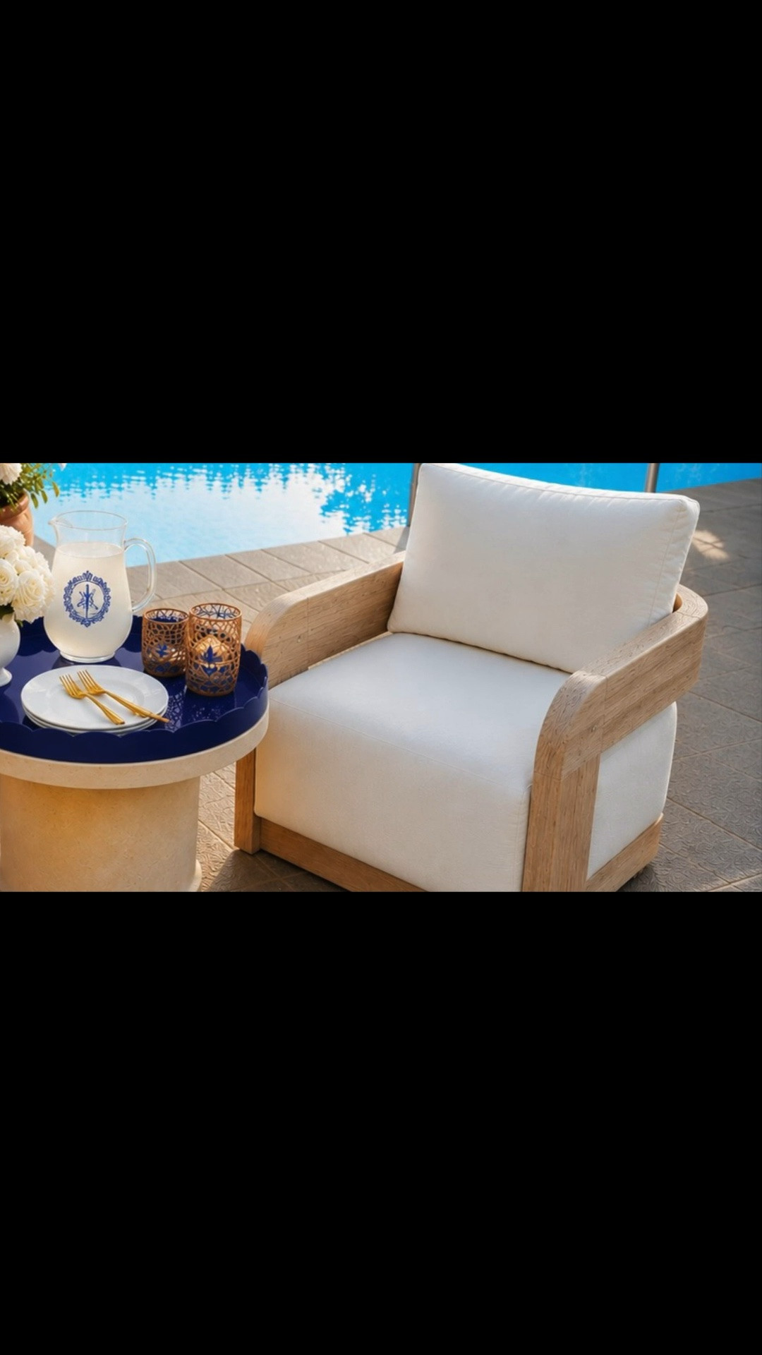 In the mood for red, white, and blue. 🇺🇸🎾

Nothing says summer like a post-match reset by the pool — a pop of Romance Red, crisp white sneakers, and a classic blue-and-white palette that feels effortlessly festive for the Fourth of July.

From the sculptural teak lounge chairs to the scalloped lacquer tray, every detail turns an ordinary backyard into a summer retreat made for slowing down after the court.

Shop my favorite tennis skirts, performance tops, teak outdoor furniture, and poolside essentials on my LTK.

#FourthOfJuly #4thOfJulyStyle #RedWhiteAndBlue #SummerEntertaining #PoolsideLiving #AfterCourtStyle #TennisStyle #TennisSkirt #AloYoga #PatioSeason #OutdoorLiving #BackyardInspo #TeakFurniture #LacquerTray #ResortStyle #CountryClubStyle #SummerMood

#LTKHome #LTKActive #LTKfitnessgoals