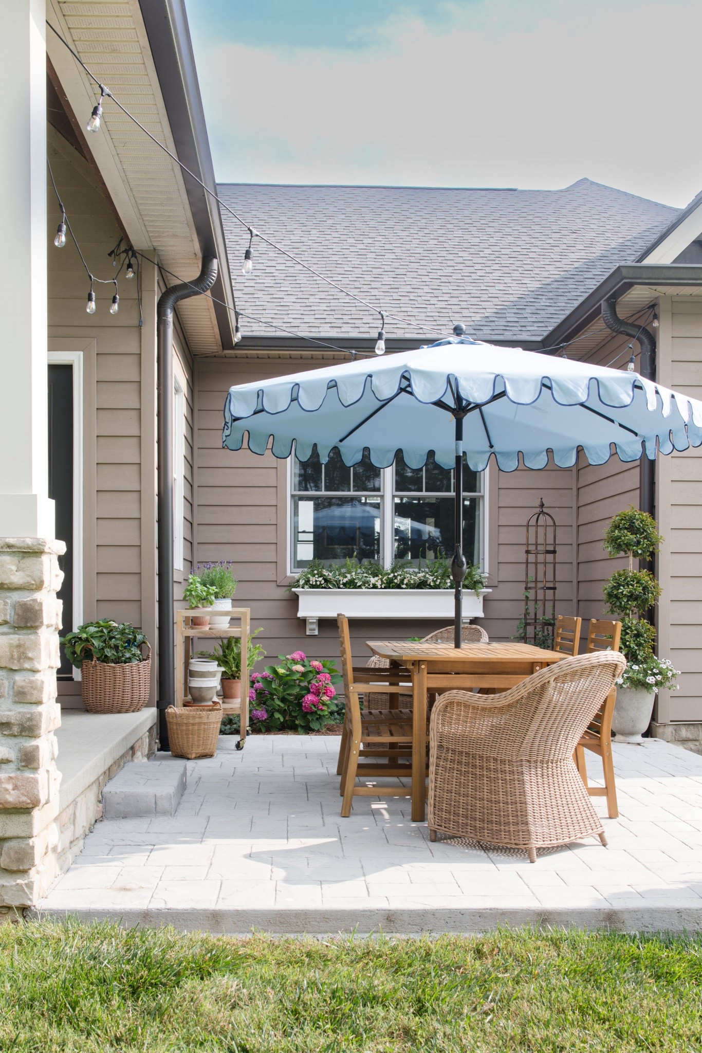 Summertime on the patio 

#LTKHome #LTKSeasonal #LTKSummerEdit