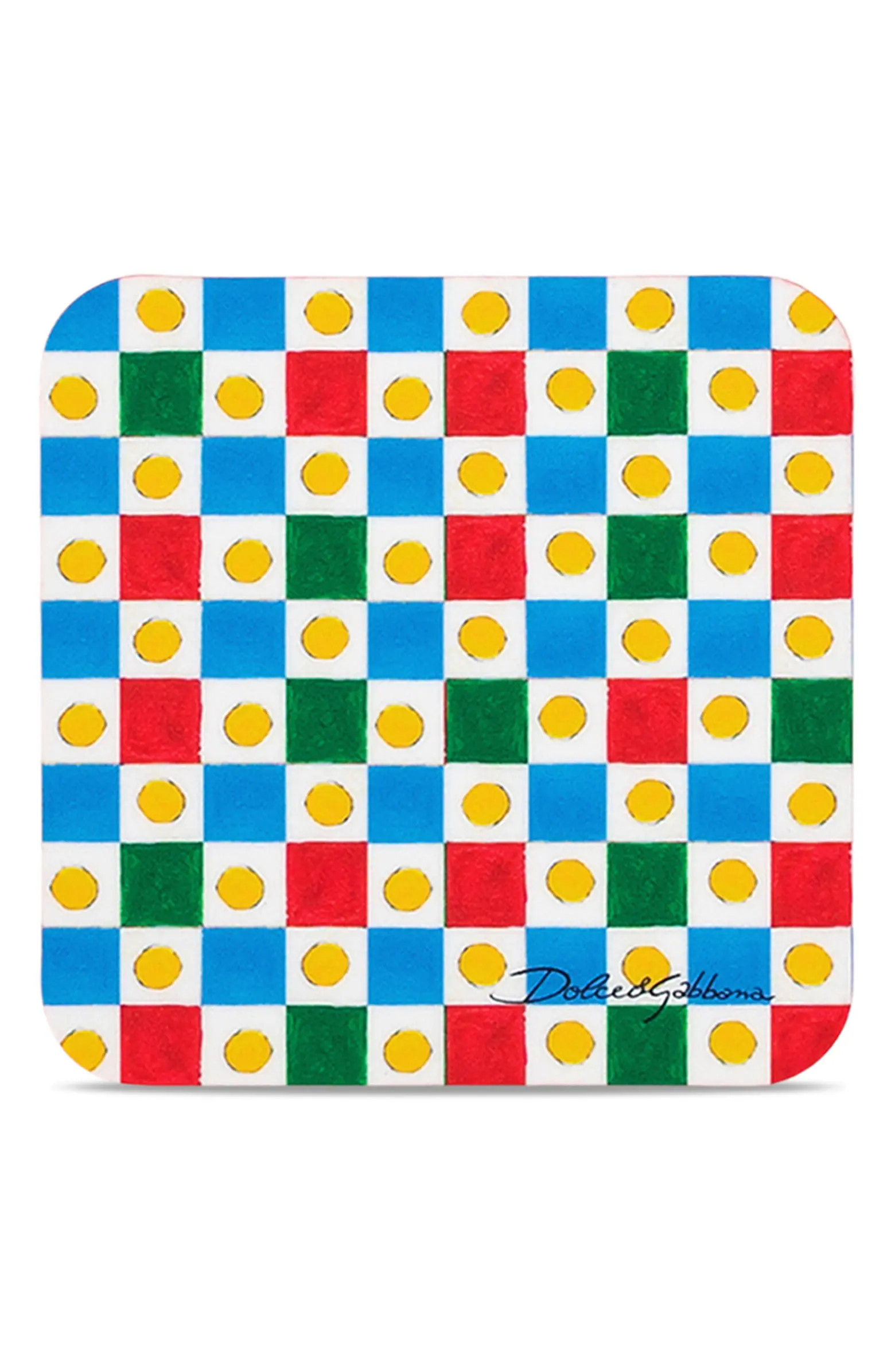 Dolce&Gabbana Carretto Set of 12 Reversible Paper Coasters | Nordstrom | Nordstrom