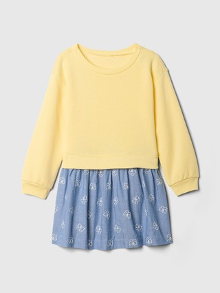 babyGap Sweatshirt Dress | Gap Factory