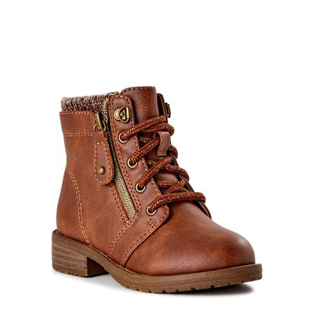 Wonder Nation Toddler Girls Fashion Hiker Boot Sizes 7-12 | Walmart (US)