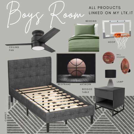 Boys Room moodboard! All products are linked 😊

#LTKfamily #LTKhome #LTKkids