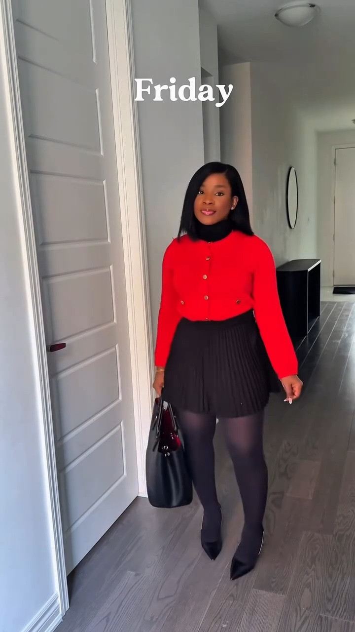 A week of Outfits☺️ Which day is your favorite?

Monday
Turtle neck: @zara 
Shirt: @hm 
Dress: @zara
Coat: @zara
Shoe: @zara
Bag: @demellierlondon 

Tuesday 
Oufit: @zara 
Bag: @demellierlondon 

Wednesday 
Sweater: @hm 
Pant: @evernew_official 
Shoe: @gucci 
Bag: @zara 

Thursday 
Top: @hm 
Pant: @asos 
Shoe: @hm 
Bag: @ralphlauren 
Coat: @evernew_official 

Friday
Top: @asos 
Skort: @zara 
Shoe: @charleskeithofficial 
Bag: @ralphlauren 

#outfitinspo #ootw #styled&savvy #corporate #chic