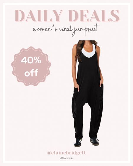 Free People dupe jumpsuit on sale! Available in several colors TTS

Women’s pants jumpsuit, women’s viral jumpsuit, Amazon jumpsuit for women, bump friendly outfits, casual outfits, women’s spring outfits, women’s summer outfits, Amazon wardrobe, Amazon daily deals, Amazon fashion, free people dupes, wardrobe capsule, wardrobe staples for women, women’s casual travel outfits

#LTKtravel #LTKfindsunder50 #LTKstyletip