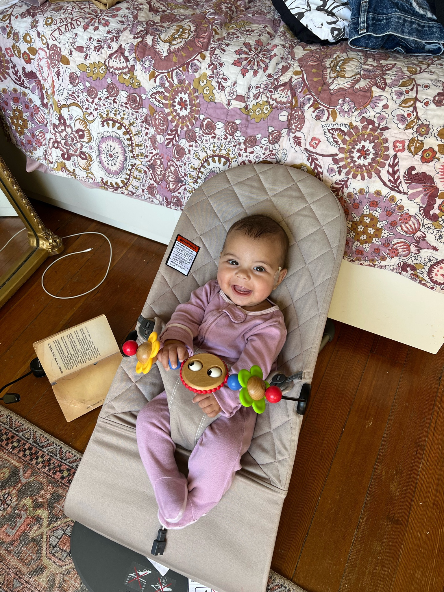 She loves her baby bjorn bouncer and toy bar was such a good purchase!! 

#LTKBaby #LTKFamily #LTKKids