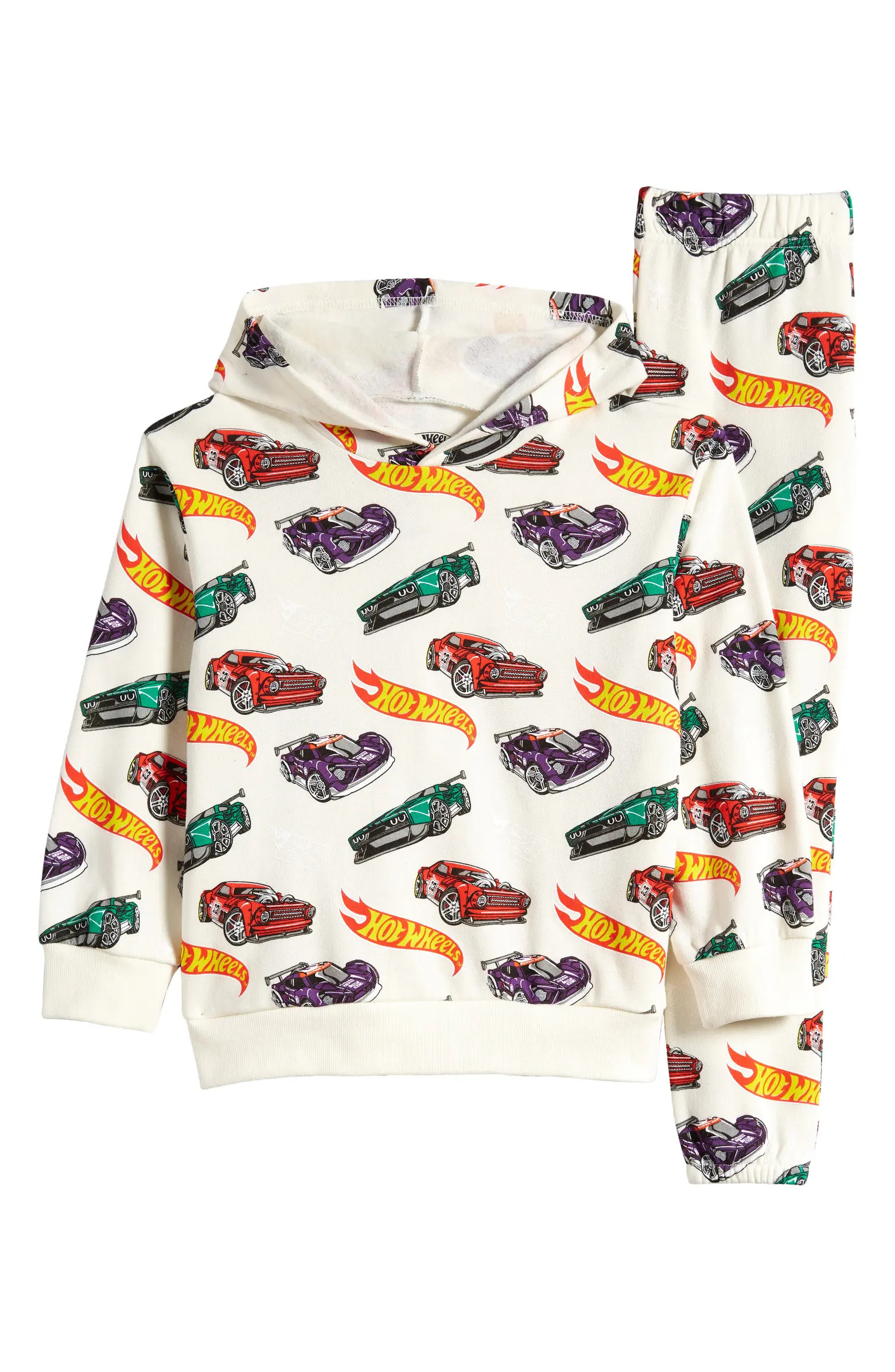 Jem Kids' Hot Wheels™ Graphic Hoodie & Sweatpants Set | Nordstrom | Nordstrom