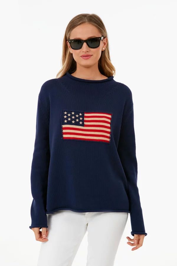 Navy Americana Sweater | Tuckernuck (US)