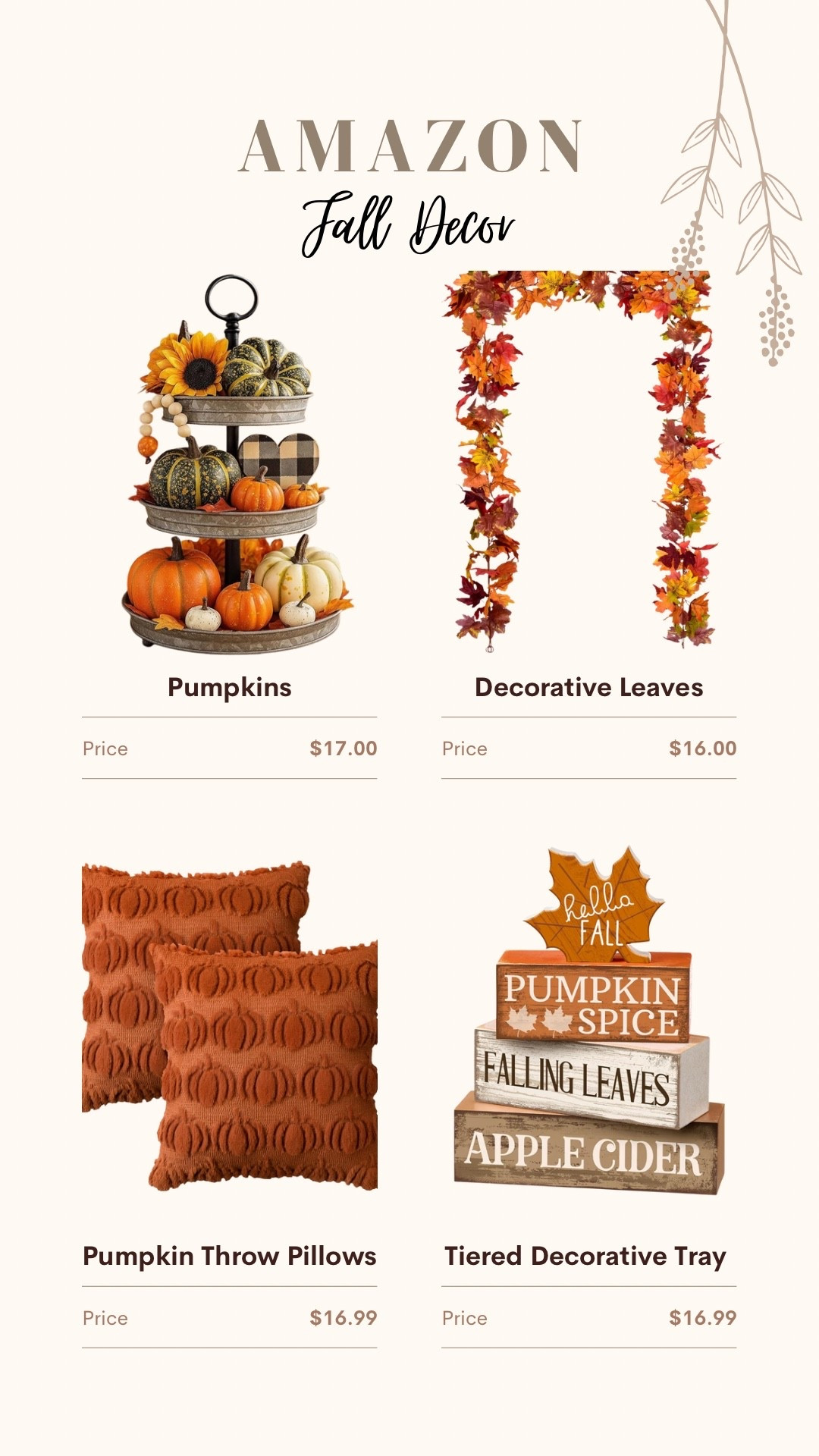 I absolutely love this time of year! Here are some of the Fall decor I have in our apartment right now from Amazon 🍂

#LTKHalloween #LTKHoliday #LTKSeasonal