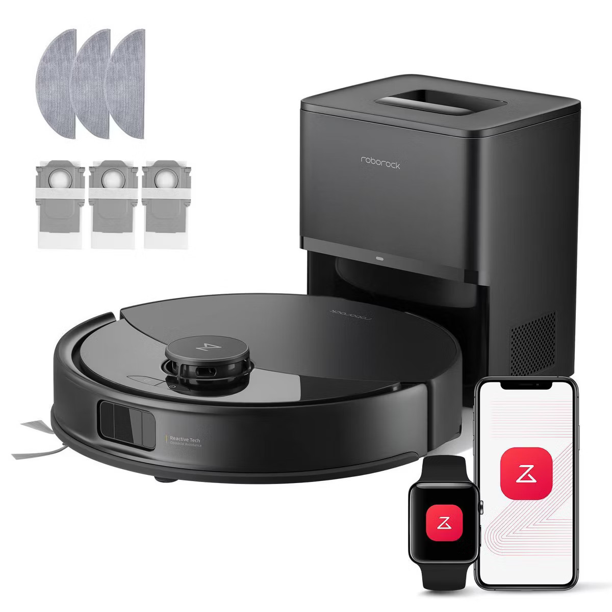 Roborock Q10 PF+ Vacuum and Mop with 10,000 Pa Suction, Auto Empty Dock and Dual Anti-Tangle Syst... | Target