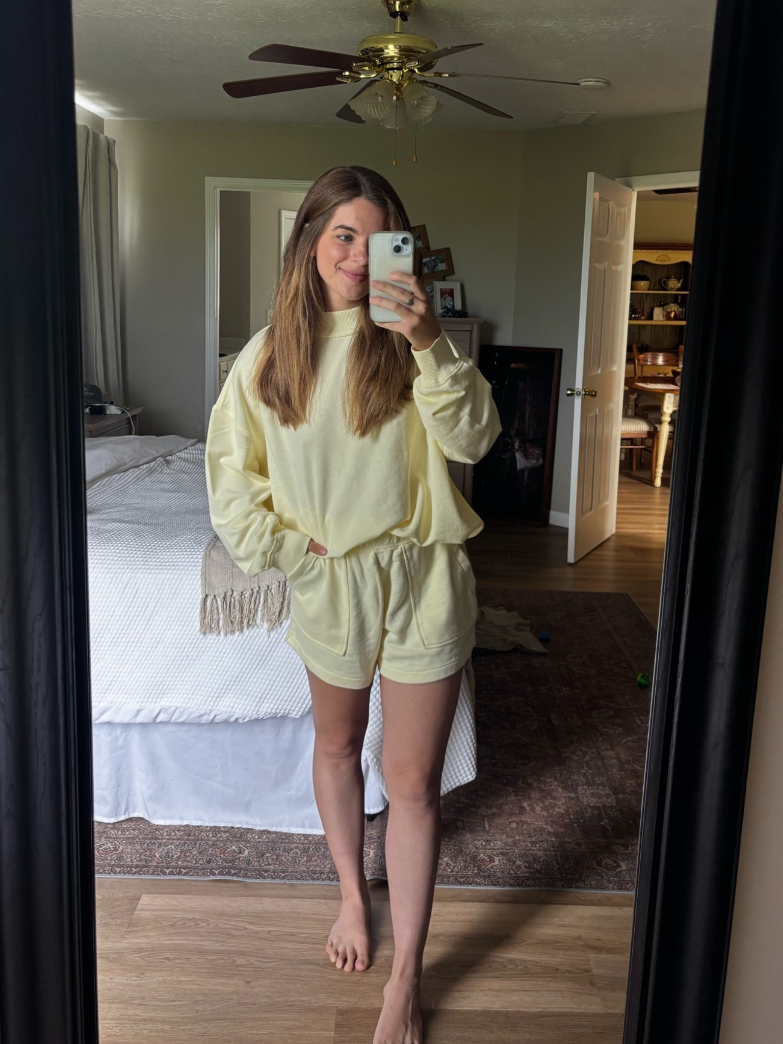 Post zoo day comfy fit! Was super patriotic earlier but now we’re going for cozy! Love butter yellow on a fresh tan

#LTKootd #LTKdayinmylife #LTKmomlife