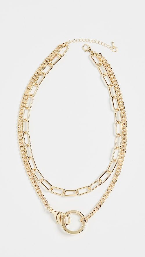 Jules Smith Lobster Claw Pendant Necklace | SHOPBOP | Shopbop