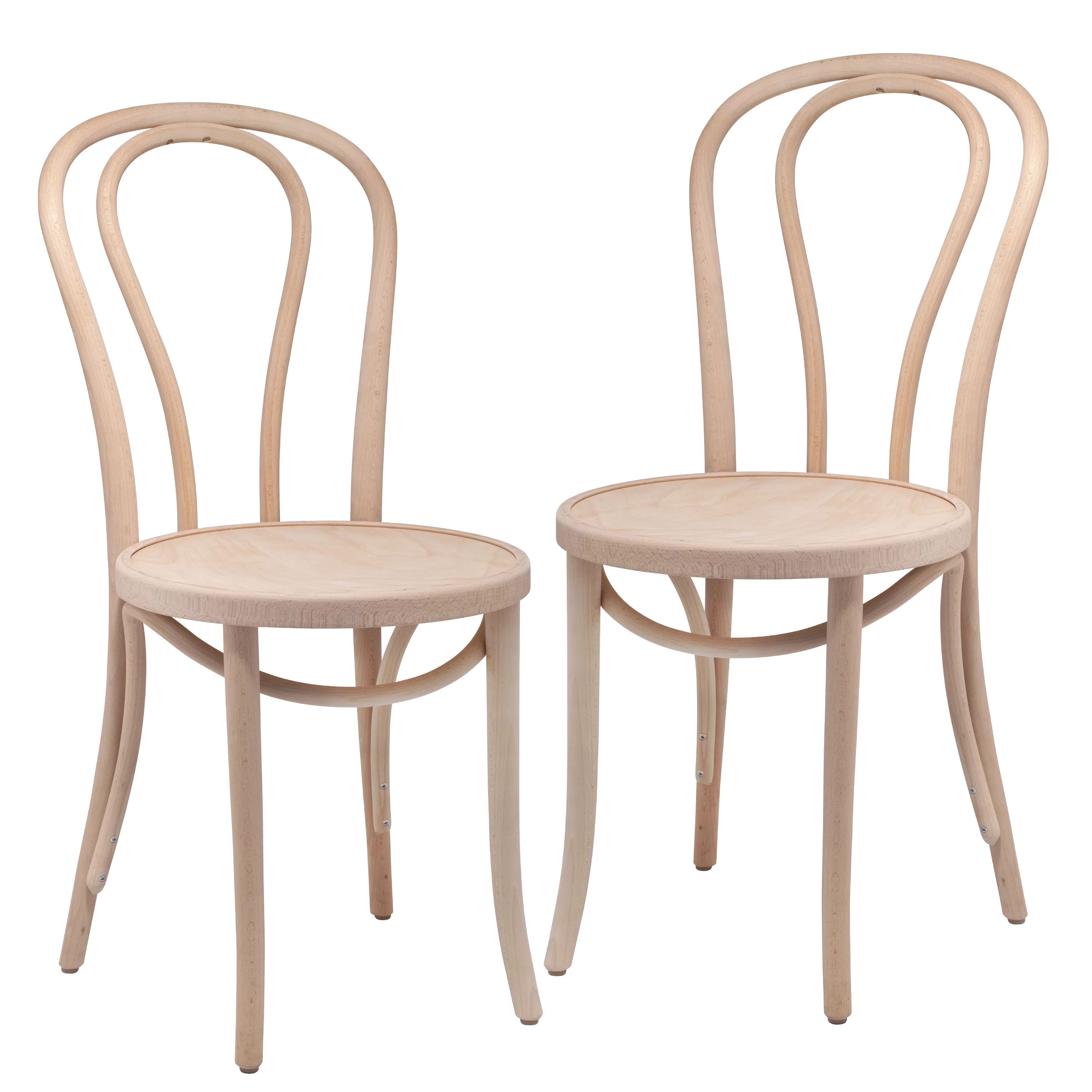 1018 Hairpin Bentwood Chairs, Modern Dining Room, Coffee Shop, Cafe, Kitchen Bistro, or Vanity Se... | Walmart (US)