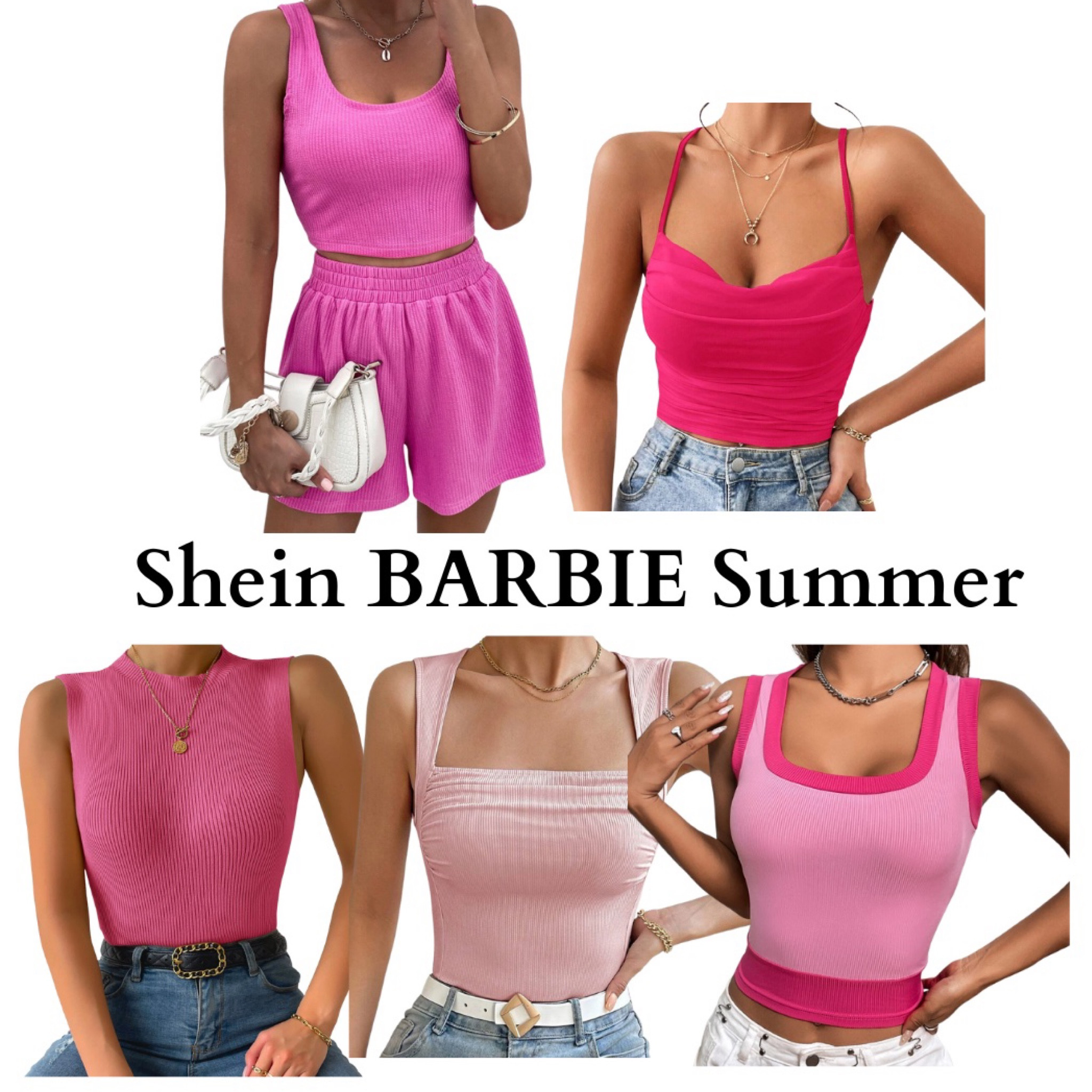 It’s a Barbie summer! SHEIN summer outfits. Summer haul. Affordable Fashion. 

Tops that I bought recently, and I’m loving the Barbie colors. 💖

#LTKunder50 #LTKFind #LTKSeasonal