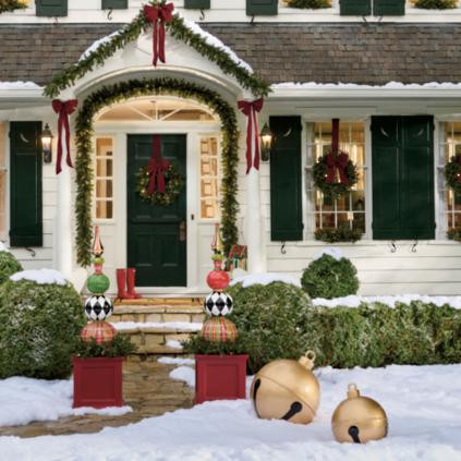 Oversized Yard Jingle Bell | Grandin Road