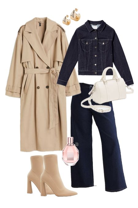 Spring outfit ideas, Canadian tuxedo, oversized trench coat, spring style

#LTKstyletip #LTKSeasonal #LTKfindsunder100