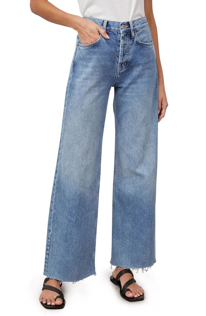 The Getty High Waist Wide Leg Jeans | Nordstrom