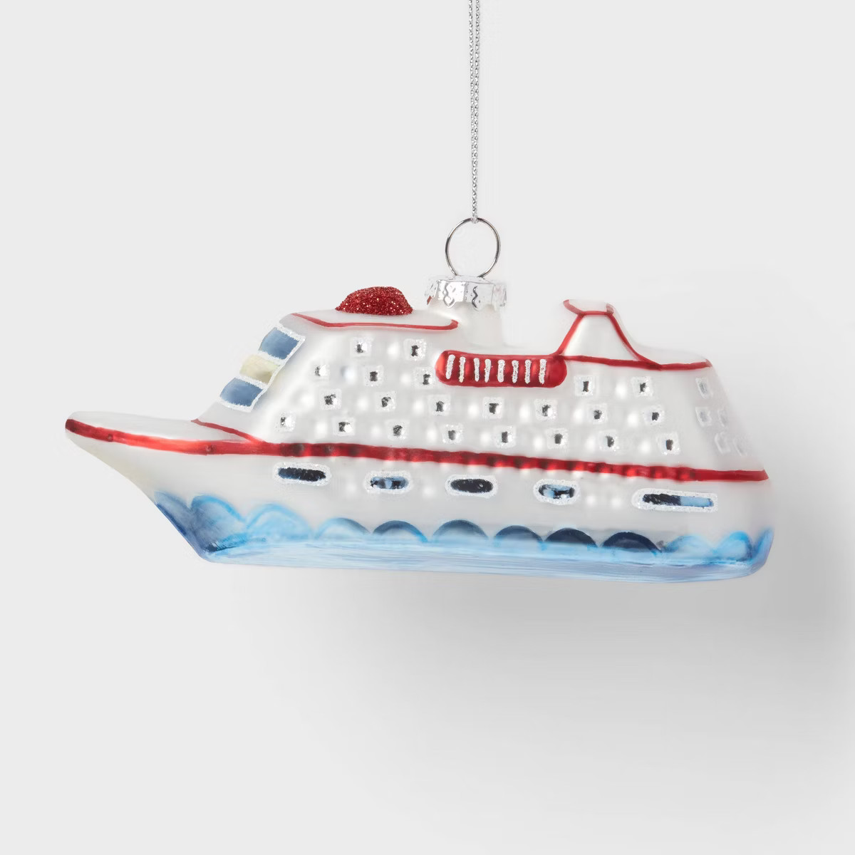 Glass Cruise Ship Christmas Tree Ornament - Wondershop™ | Target