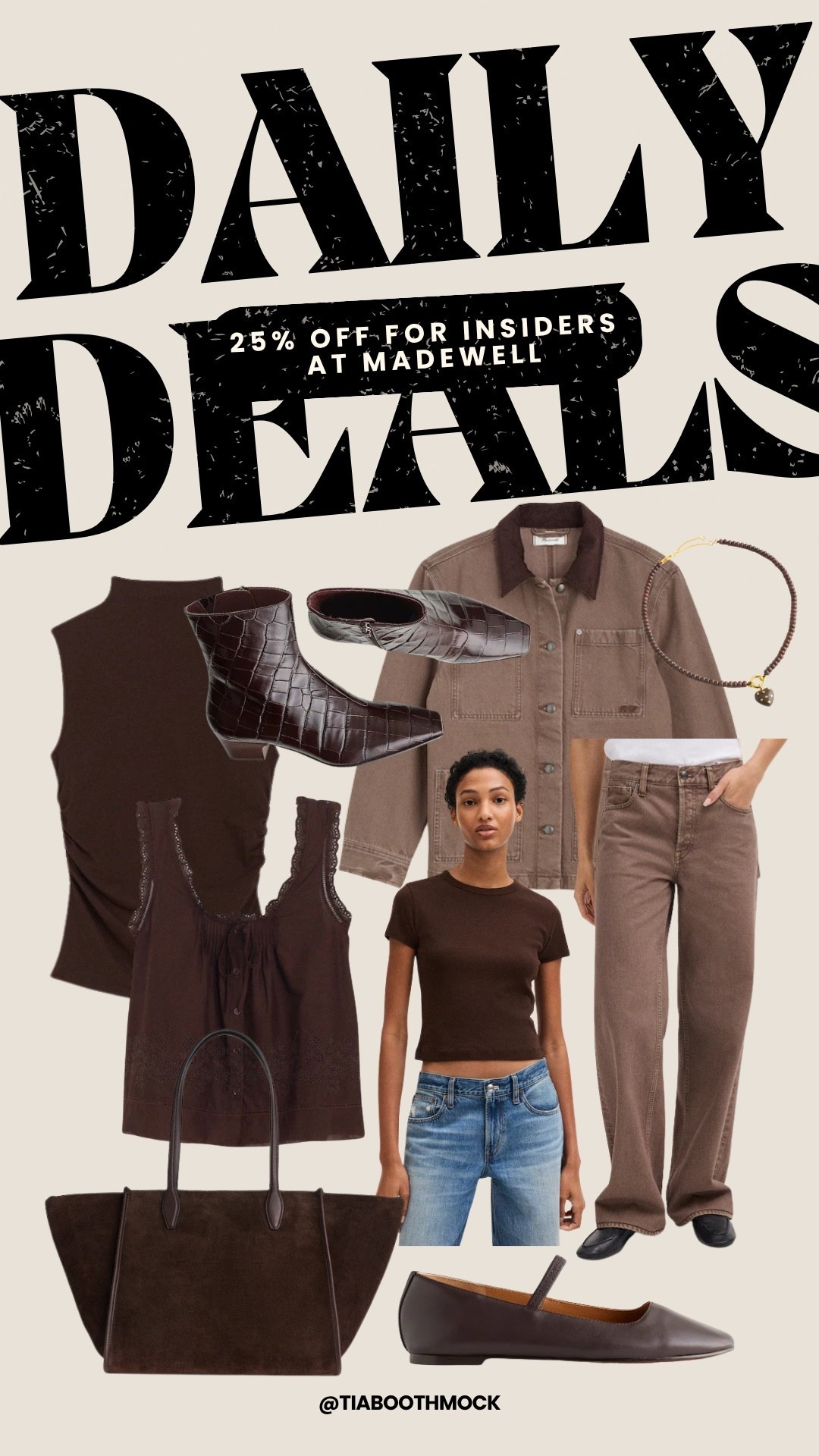 Loving all the brown for fall 🤎 Shop 25% off @Madewell as an insider!

#LTKSeasonal #LTKSaleAlert #LTKootd