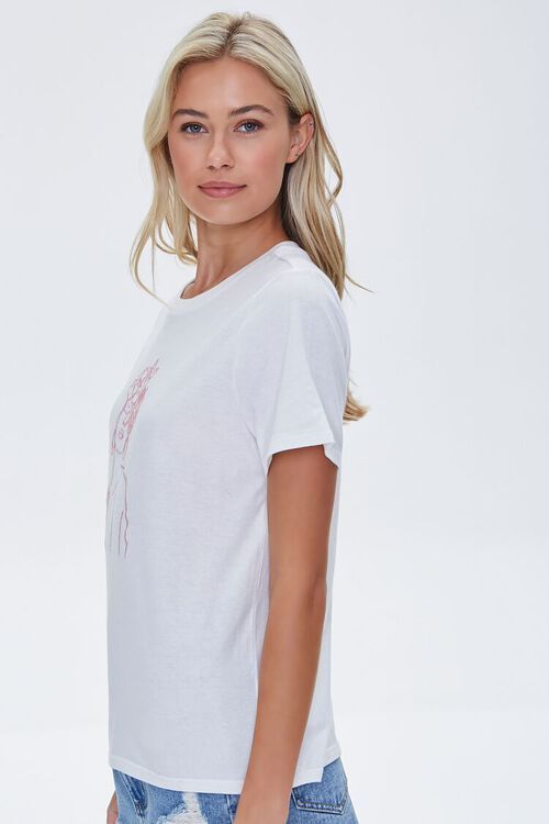 Embroidered Line Art Tee | Forever 21 (US)