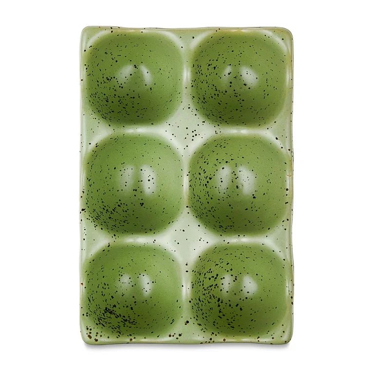 Easter Green Ceramic Egg Tray, by Way To Celebrate | Walmart (US)