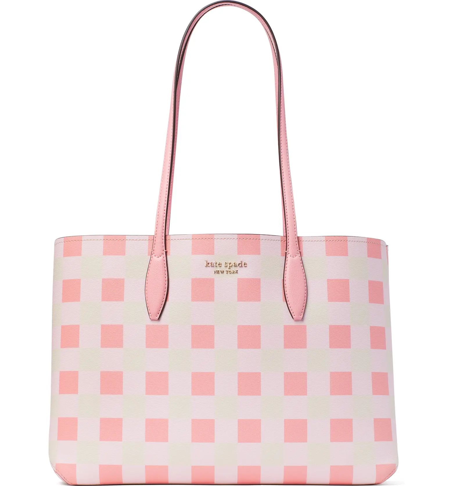 kate spade new york all day gingham print large tote | Nordstrom | Nordstrom