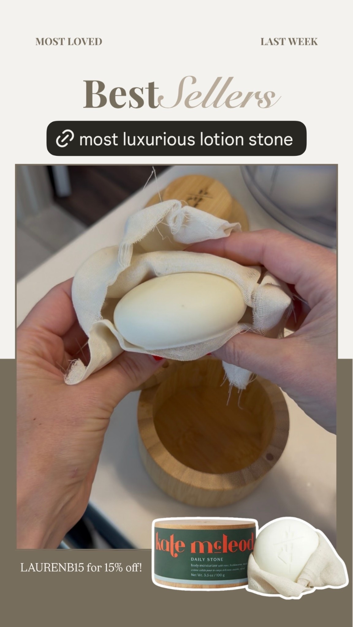 @katemcleod  LAURENB15 for 15% off!