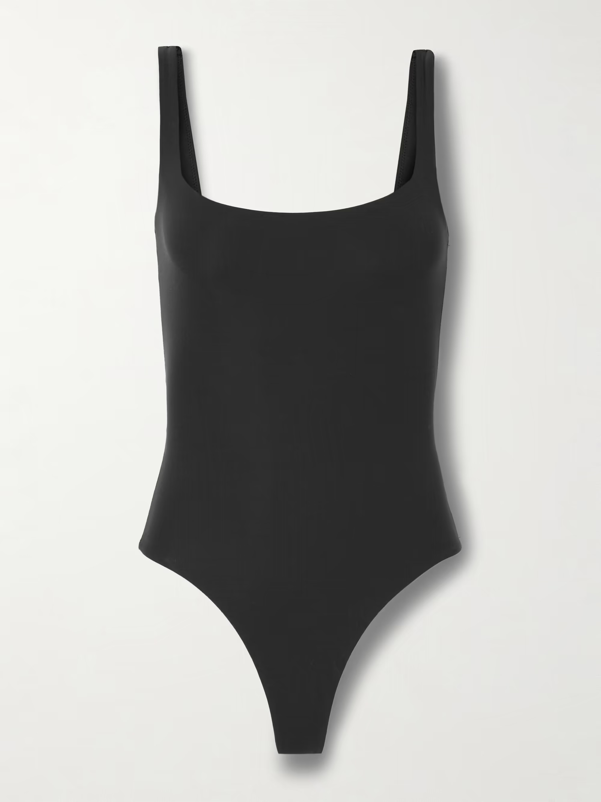 Fits Everybody Square Neck Bodysuit - Onyx | NET-A-PORTER (UK & EU)