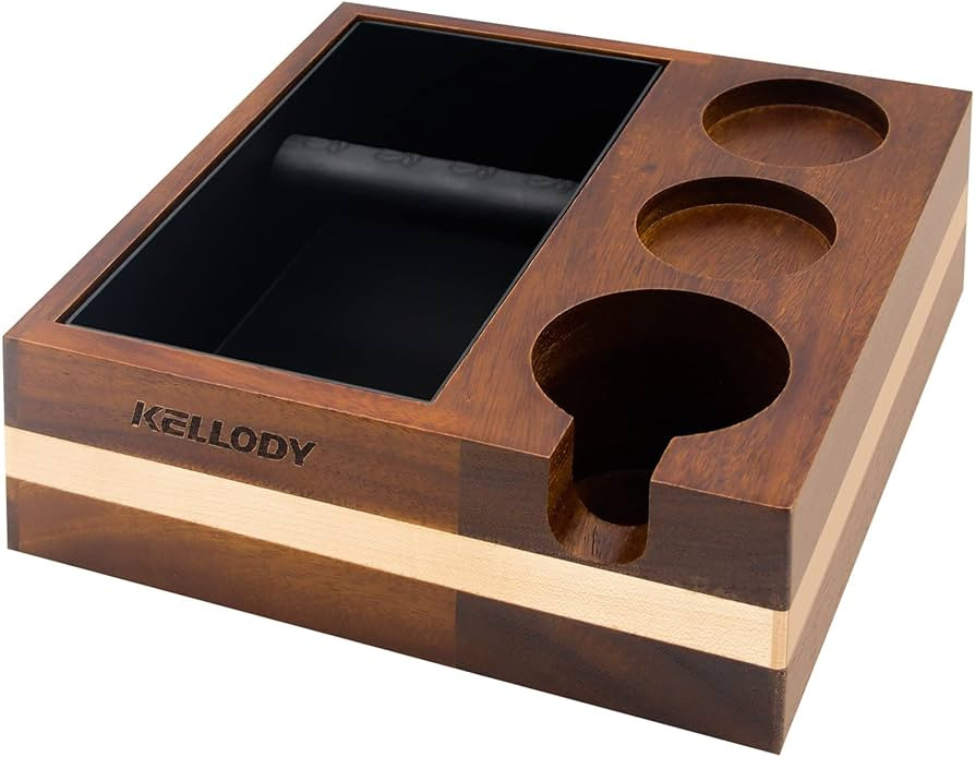 58MM Espresso Knock Box, Coffee Tamping Station Organizer Compatible with 58mm Espresso Distribut... | Amazon (US)