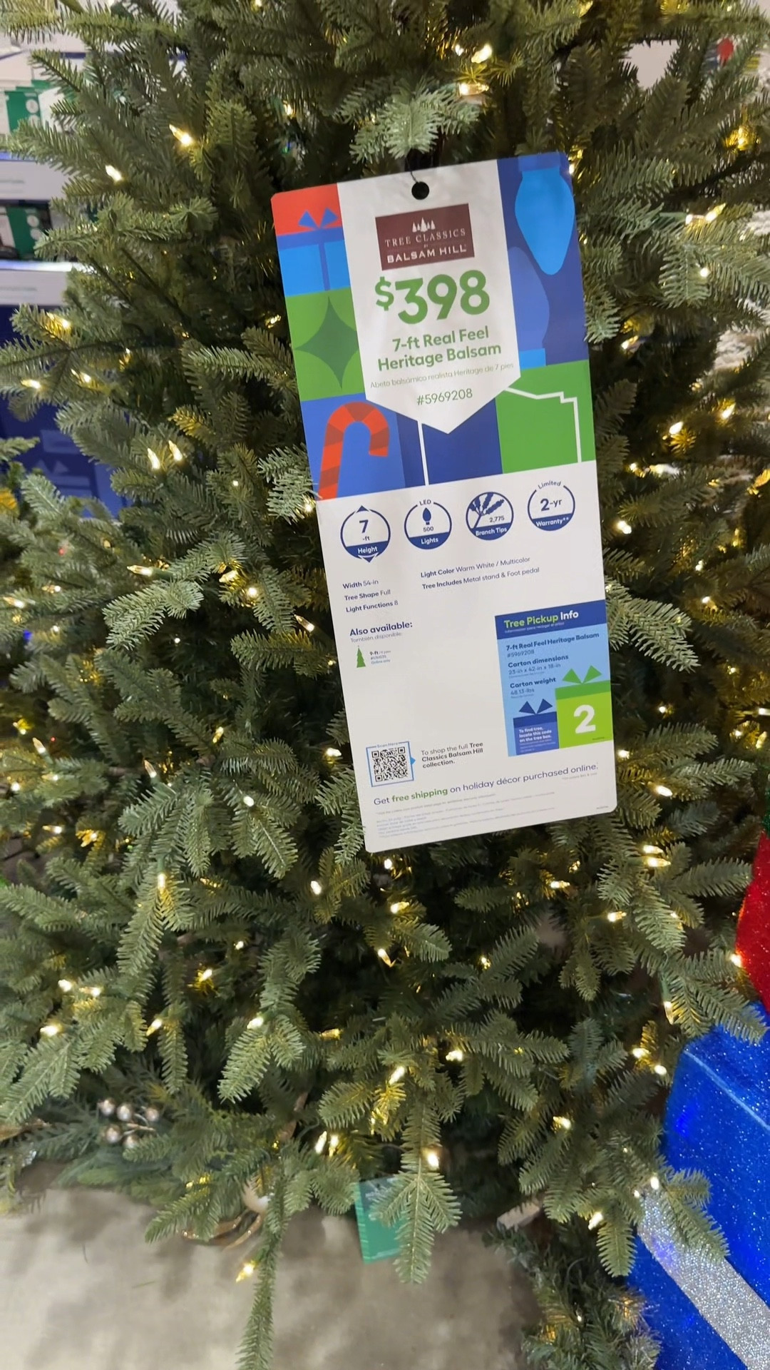 Balsam hill at Lowe’s! 

#LTKSeasonal #LTKHome #LTKHoliday