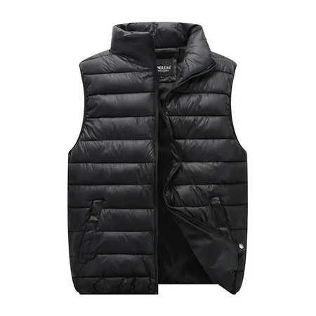 HSMQHJWE Womens Black Puffer Vest Long Lace Vest For Women Unisex Casual Coat Jacket Solid Vest Zipp | Walmart (US)