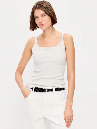 Rib-Knit Cami Tank Top | Old Navy (US)