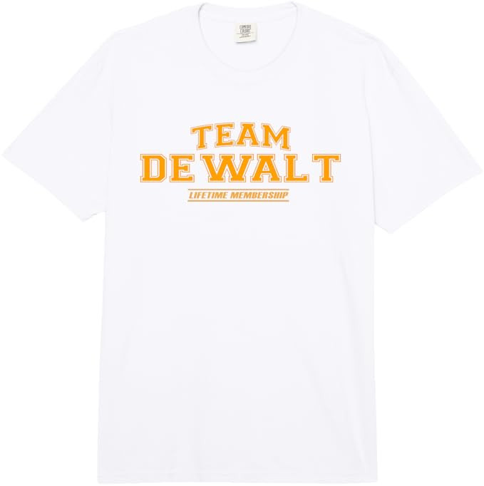 Team Dewalt | Proud Family Surname, Last Name Comfort Colors Adult Heavyweight T-Shirt | Amazon (US)