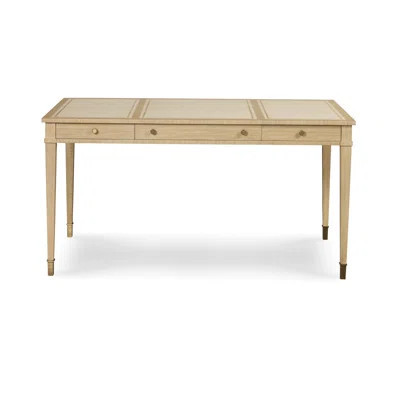 Sonnet Solid Wood/Leather Writing Desk | Perigold