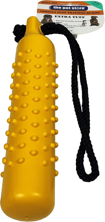 The Pet Store The Gorilla Tuff Floating Training Dummy for Throwing and Retrieval Games on land a... | Amazon (UK)