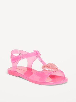 Jelly T-Strap Sandals for Toddler Girls | Old Navy (US)